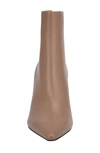 Marc Fisher Ltd Ulani Pointy Toe Bootie In Taupe Leather
