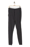 Unsimply Stitched Drawstring Sleep Pants In Dark Heather Grey