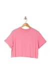 Abound Core Crew Neck Sleep T-shirt In Pink Chateau