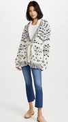 Mother Fringed Alpaca-blend Knit Cardigan