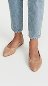 SEE BY CHLOÉ JANE POINT BALLET FLATS,SEECL42533