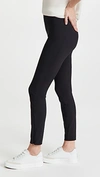 THEORY SEAMED LEGGINGS BLACK,THEOR44070