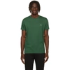 Lacoste Mens Crew Neck Pima Cotton Jersey T-shirt In Green