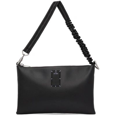 Mcq By Alexander Mcqueen Ruched-strap Leather Tote Bag In 1000 Black