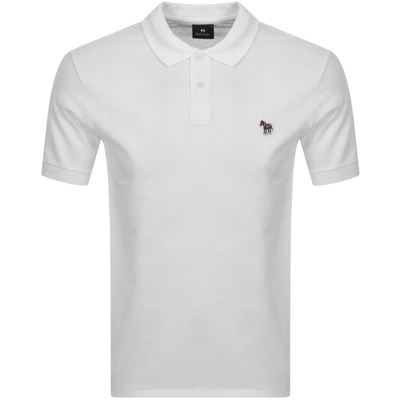 Shop Paul Smith Regular Polo T Shirt White
