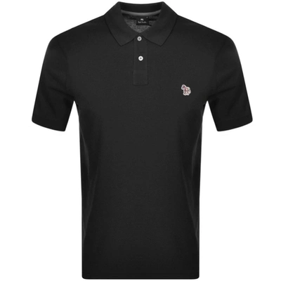 Paul Smith Ps By  Regular Polo T Shirt Black