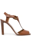 Polo Ralph Lauren Emilie Sandals In Brown