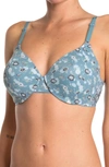 Warner's This Is Not A Bra Underwire Bra 1593 In Vintage,cool Water