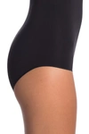 Spanx The Base Bodysuit Tank Bodysuit In Very Black