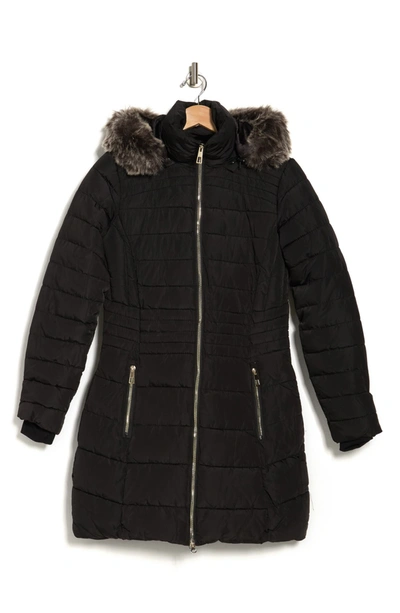 Winter Jacket Ymi Puffer Coat Ymi Briana Long Faux Fur Hooded