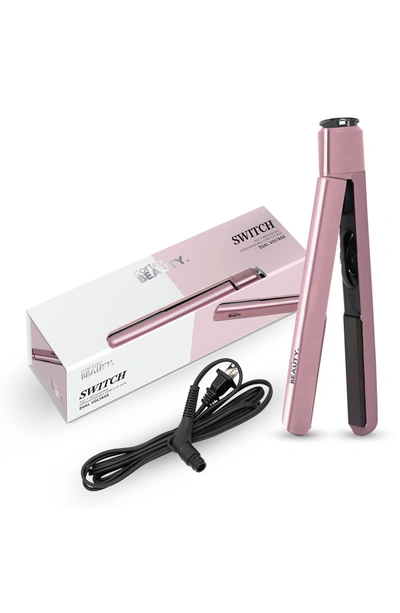 Cortex Beauty Switch Flat Iron In Blush Pink