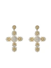 Dolce & Gabbana Pizzo Earrings In Yellow 18kt Gold With Aquamarines Gold Female Onesize In Gold