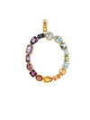 Dolce & Gabbana 18kt Yellow Gold O Letter Pendant In Gold