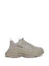 Balenciaga Beige Triple S Sneakers In White