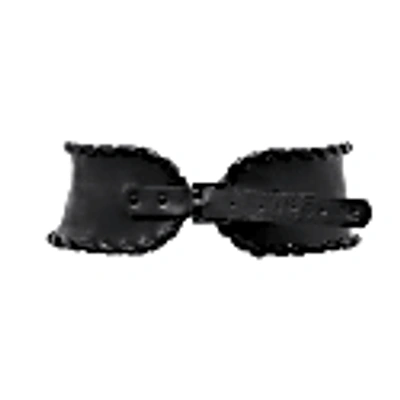Plik Black Leather Wide Waist Corset Belt- Frida