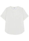 Loewe Short-sleeve Anagram Oversized T-shirt In White