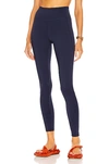7 Days Active Tko Navy Logo Leggings In Navy