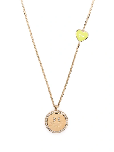 Apm Monaco Un Après Midi A La Plage Adjustable Necklace In 金色