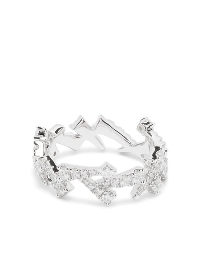 Apm Monaco Festival-embellished Ring In 银色