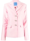 Macgraw Composer Single Breasted Jacket In Pink