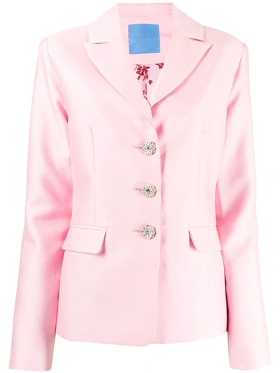 Macgraw Composer Single Breasted Jacket In Pink