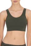 Natori Bliss Flex Wireless Contour Bra (s)lette Bra (s) In Ivy