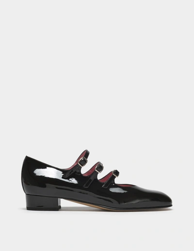CAREL ESCARPINS ARIANA - CAREL - CUIR VERNI - NOIR