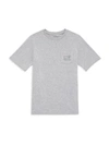 Vineyard Vines Kids' Toddler's, Little Boy's & Boys Vintage Whale Pocket Tee In Heather Grey