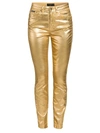 DOLCE & GABBANA MID-RISE LAMINATED SKINNY JEANS,400014462448