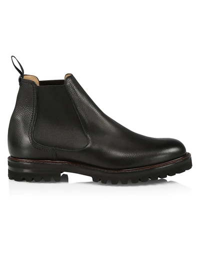 Church's Cornwood Grained-leather Chelsea Boots In Black