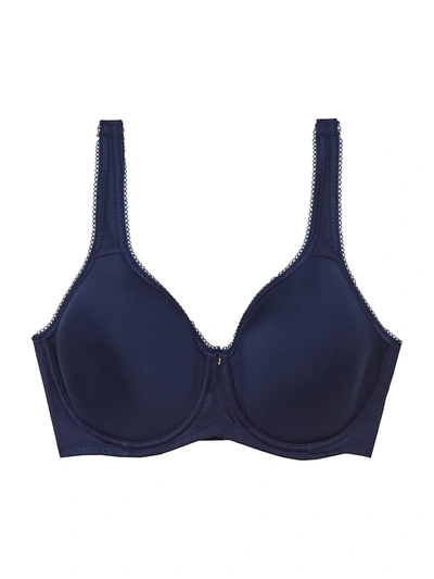 Wacoal Basic Beauty Full-figure Spacer Underwire T-shirt Bra In Black Iris