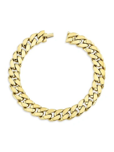 Shay 18kt Yellow Gold Flat Link Bracelet