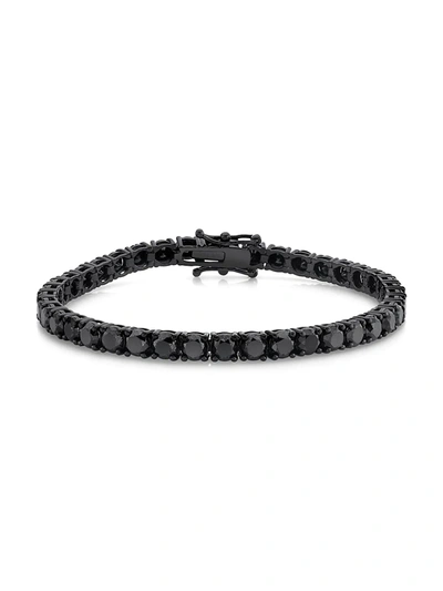 Shay 18k Black Gold & Diamond Tennis Bracelet