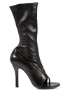 GIVENCHY THONG LEATHER BOOTIES,400014124219