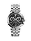 VERSACE AION CHRONO STAINLESS STEEL CHRONOGRAPH BRACELET WATCH,400014823219