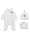 BURBERRY BABY'S 3-PIECE THOMAS BEAR GIFT SET,400014744669