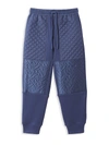 BURBERRY LITTLE BOY'S & BOY'S MONOGRAM-QUILTED JOGGER PANTS,400014739094