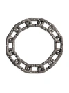 Vhernier Women's Mon Jeu Titanium & Diamond Chain Bracelet In Grey