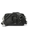 Marc Jacobs The Moto Shot 21 Leather Camera Bag In Black