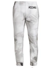 MOSCHINO MEN'S PAINTED JOGGER SWEATPANTS,400014229841