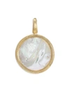 MARCO BICEGO WOMEN'S JAIPUR 18K YELLOW GOLD & MOTHER-OF-PEARL PENDANT,400014585105