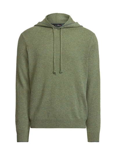 Ralph Lauren Washable Cashmere Hooded Sweater In Lovette Heather