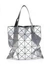 Bao Bao Issey Miyake Lucent Matte Medium Bicolor Shopper In Light Green (light Blue)