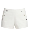 Ramy Brook Drew Button Detail Shorts In Sandstone