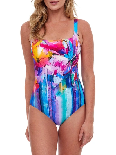 GOTTEX SWIMWEAR WOMEN'S ITALIAN SUMMER ONE-PIECE SWIMSUIT 400014494193