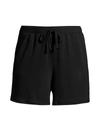 Yummie French Terry Shorts In Black