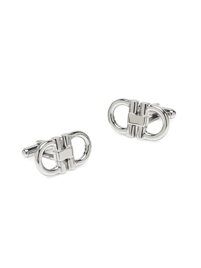 Cufflinks, Inc Men's Ox & Bull Trading Co. Horse Bit Cufflinks In Silver