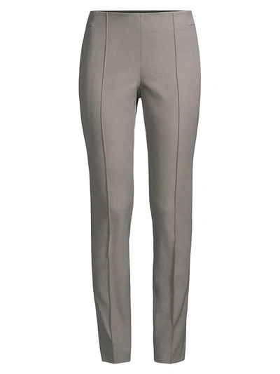 Lafayette 148 Gramercy Acclaimed Stretch Pants In Rock