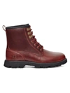 Ugg Stenton Water Repellent Leather Boot In Cordovan