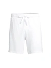 Alo Yoga 7" Unity 2-in-1 Fleece Shorts In White
